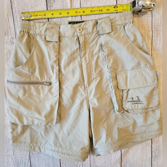 Cabelas Men's Size Medium Guidewear Cargo Style Shorts ☆No Zip Off Pant Legs☆ - Picture 7 of 9